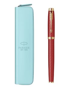 Parker poklon set IM Premium Red Roler + futrola