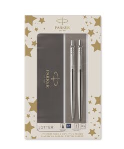 Parker set Tehnička olovka +Hemijska Olovka Jotter SS CT PK93256