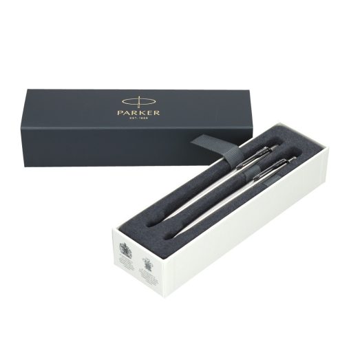 Parker set Tehnička olovka +Hemijska Olovka Jotter SS CT PK93256 - Image 2