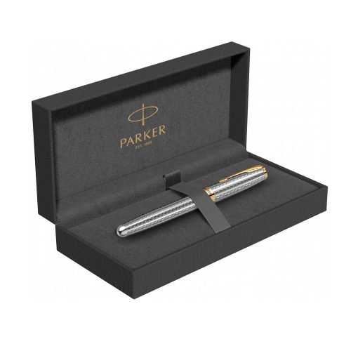 Roler olovka Parker Royal Sonet Silver Mistral GT - Image 6
