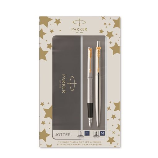 Parker set Naliv Pero +Hemijska Olovka Jotter SS GT PK93257 - Image 2