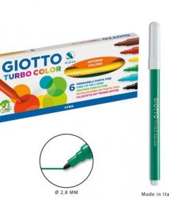 Flomasteri 1/6 TURBO COLOR, Giotto