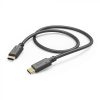 Charging-Data Kabl, USB Type-C-USB Type-C, 1m Crni, HAMA