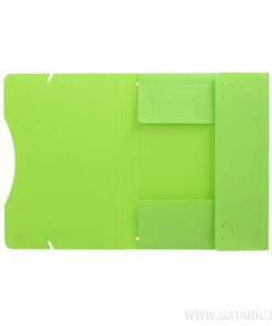 Fascikla A4 3KL ZELENA pvc sa lastišem na uglovima 409285, TTO