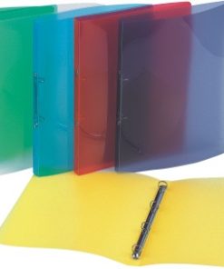 Klaser A4, 4 prstena, 20 mm, Propyglass sortirano Viquel