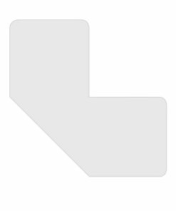 Simboli za podno obeležavanje "L" forma 1/10 bela Tarifold
