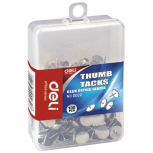 Rajsnagle metalne sive 29mm 1/100 E0022, Deli