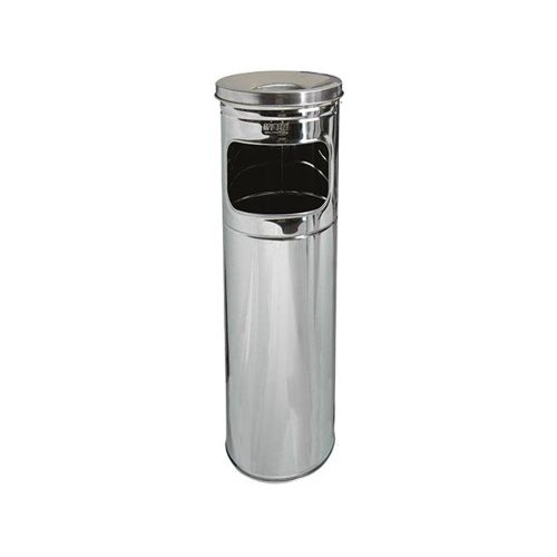 Pepeljara + kanta AM 1202 inox 18x60cm 15 litara
