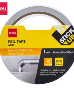 Lepljiva traka Aluminijumska 60mmx10m EA651, Deli