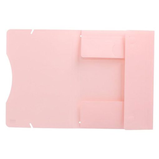 Fascikla A4 3KL Pastel Jastog NARANDŽASTA pvc sa lastišem na uglovima 409653, TTO