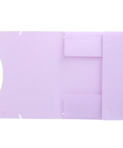 Fascikla A4 3KL Pastel LJUBIČASTA  pvc sa lastišem na uglovima 409654, TTO