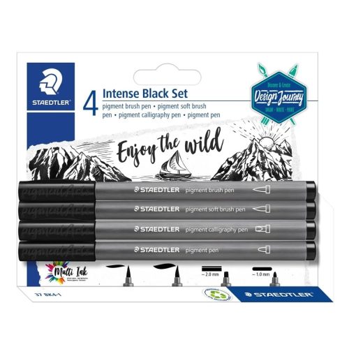 Kaligrafski Pigment Arts PEN INTENSE SET 1/4, Staedtler