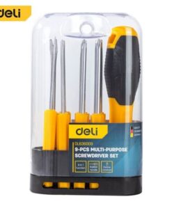 Set odvijača - šrafcigera 9 delova EDL636009, DELI