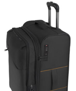 Kofer srednji 42x67,5x29/32 cm  polyester 50,4/62,4l-2,7 kg Florida crna Gabol