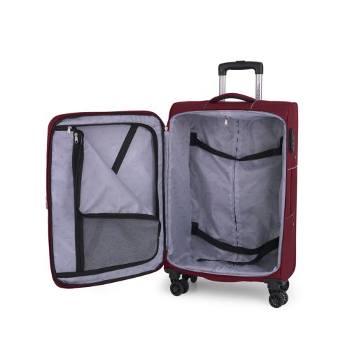 Kofer mali (kabinski) 39x55x20 cm  polyester 36,6l-2,5 kg Lisboa bordo Gabol - Image 4