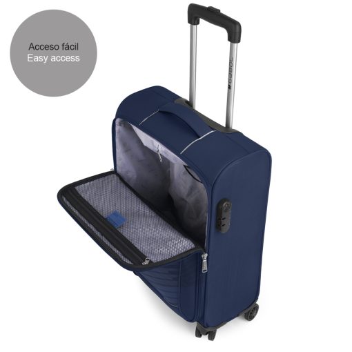 Kofer mali (kabinski) 39x55x20 cm  polyester 36,6l-2,5 kg Lisboa tamno plava Gabol - Image 7