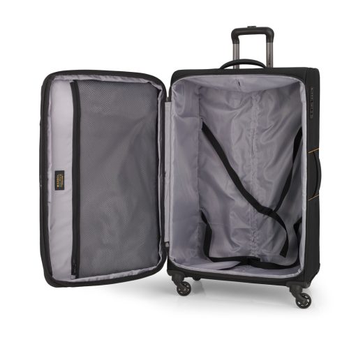 Kofer veliki 47x78x33/35 cm  polyester 80,5/96,6l-3,3 kg Florida crna Gabol - Image 5