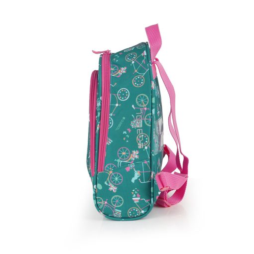 Ranac predškolski ergonomski 24x30x10 cm 7l-0,21 kg Fiori zelena Gabol - Image 2
