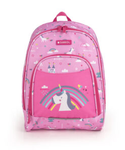 Ranac predškolski  ergonomski 27x34x12 cm 9l-0,28 kg Rainbow roze Gabol