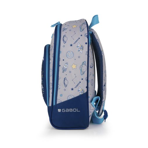 Ranac predškolski ergonomski 27x34x12 cm 9l-0,28 kg Space siva Gabol - Image 2