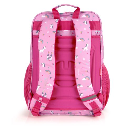 Ranac školski ergonomski 32x44x15 cm 23,5l-0,55 kg Rainbow roze Gabol - Image 3