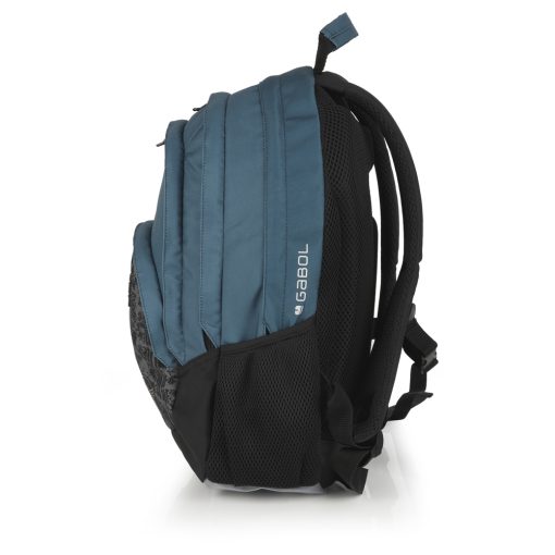 Ranac školski ergonomski 32x44x18 cm 21l-0,56 kg Road petrolej Gabol - Image 2
