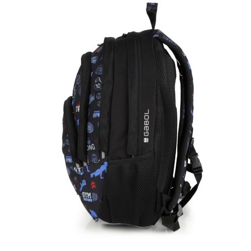 Ranac školski ergonomski 32x44x18 cm 21l-0,56 kg Training crna Gabol - Image 2