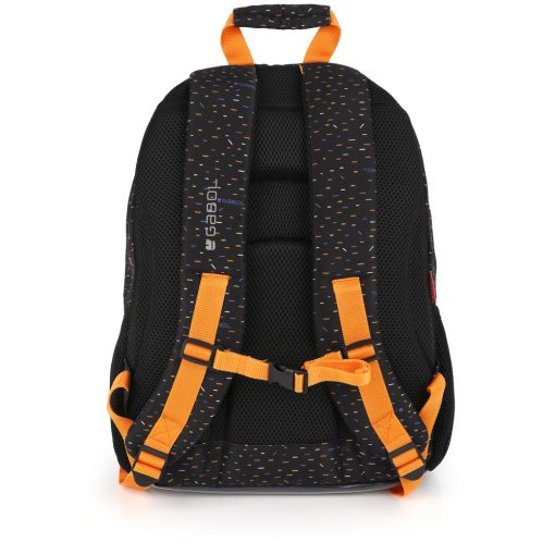 Ranac školski ergonomski 32x44x18 cm 21l-0,56 kg Virtual crna Gabol - Image 3
