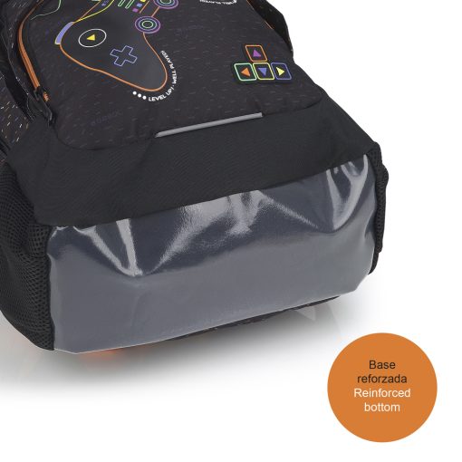 Ranac školski ergonomski 32x44x18 cm 21l-0,56 kg Virtual crna Gabol - Image 5