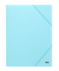 Alternative view of Fascikla A4 3KL Pastel PLAVA  pvc sa lastišem na uglovima 409651, TTO