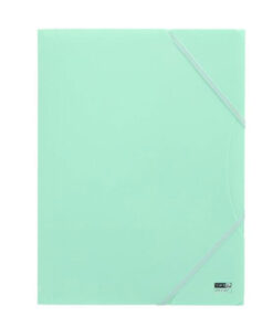 Alternative view of Fascikla A4 3KL Pastel ZELENA  pvc sa lastišem na uglovima 409652, TTO