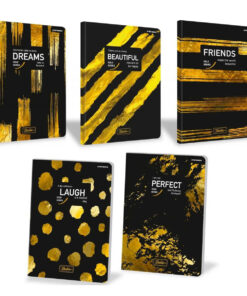Sveska A6 SuperPremium Tvrdi Povez 80 lista Blackie ,70g  karo, Top2000
