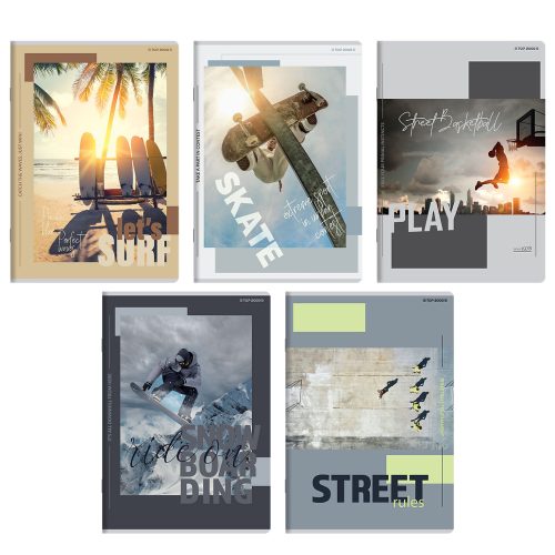 Sveska A4 Standard 60 lista Poster ,70g  karo margine, Top2000