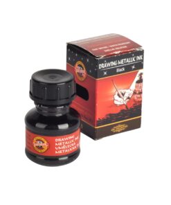 Tuš umetnički Artistic 2700 Draw Metallic Ink Black Crni, Koh-I-Noor