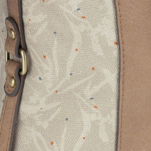 Torba na rame ženska 34x22x9 cm India braon Gabol - Image 6