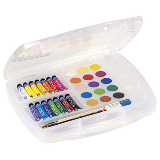 Set za likovno tempere/vodene boje/pribor  u kutiji  Fantasia CMP 272CS2P, Primo