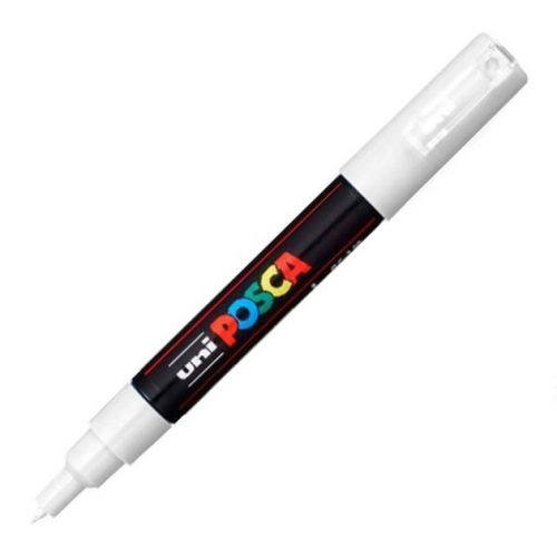 MAREKER POSCA PC-1M FINE 0,7mm BELI, Uni