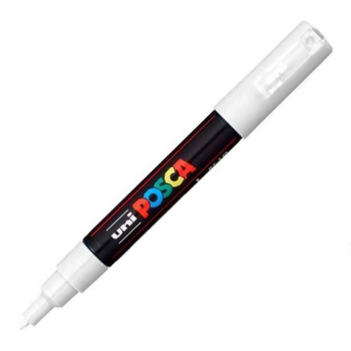 MAREKER POSCA PC-1M FINE 0,7mm BELI, Uni