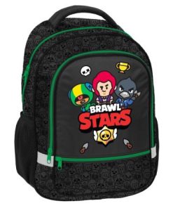Školski ranac BRAWL STARS crni, Paso