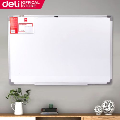 Bela tabla magnetna 120x90cm E39034A, Deli