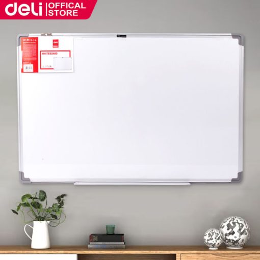 Bela tabla magnetna 120x90cm E39034A, Deli