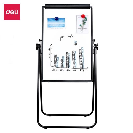 Flipchart whiteboard tabla 60x90cm E7891B, Deli - Image 2