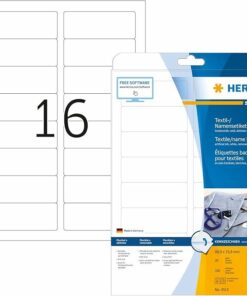 ID etikete 88,9X33,8  A4/16 1/20, bela Herma