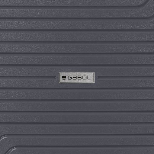 Kofer srednji PROŠIRIVI 44x67x27/30 cm  Polypropilen 69,6/77,4l-4 kg Osaka siva Gabol - Image 9
