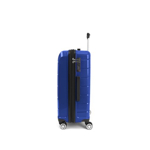 Kofer srednji PROŠIRIVI 43x66x27 cm  Polypropilen 72l-3,4 kg Midori plava Gabol - Image 2