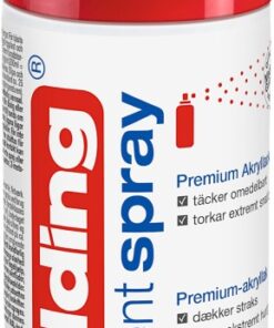 Permanent sprej E-5200 glossy , 200 ml sjajno crvena Edding