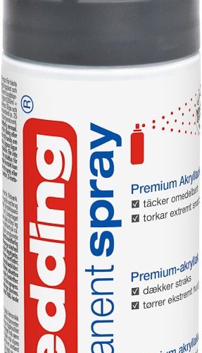 Permanent sprej E-5200 mat, 200 ml antracit Edding