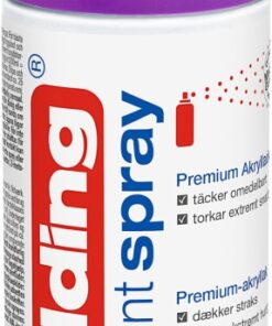 Permanent sprej E-5200 mat, 200 ml borovnica Edding