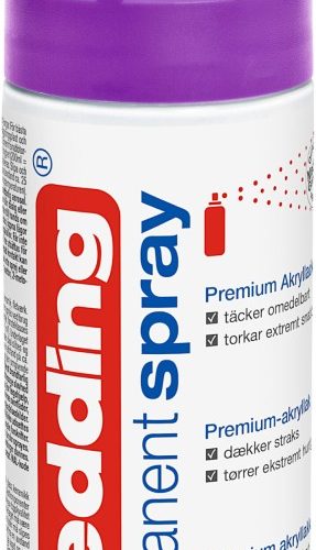 Permanent sprej E-5200 mat, 200 ml borovnica Edding