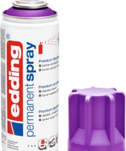 Alternative view of Permanent sprej E-5200 mat, 200 ml borovnica Edding